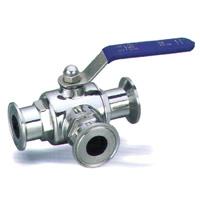 衛(wèi)生級三通快裝球閥 衛(wèi)生級三通快裝球閥