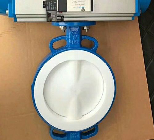 氣動(dòng)襯氟蝶閥 氣動(dòng)襯氟蝶閥