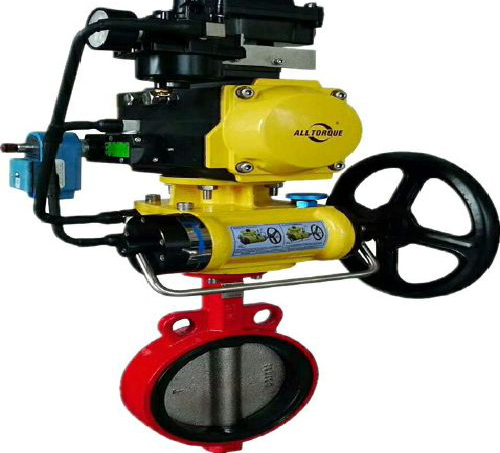 氣動脫硫蝶閥 氣動脫硫蝶閥