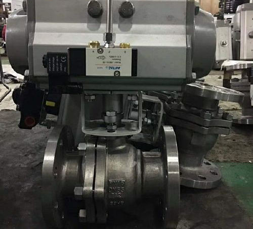 氣動鈦材質球閥 氣動鈦材質球閥