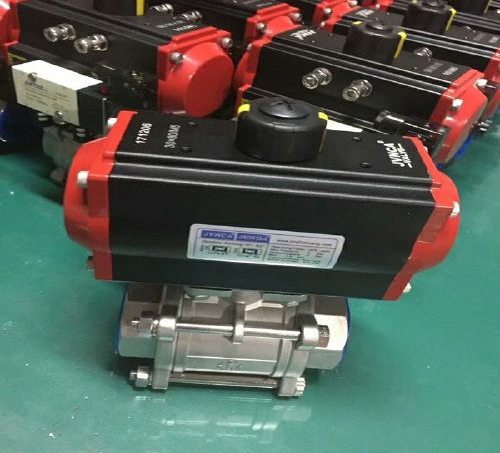 氣動有機溶劑球閥 氣動有機溶劑球閥