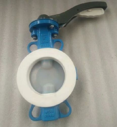 手動(dòng)對(duì)夾襯氟蝶閥 手動(dòng)對(duì)夾襯氟蝶閥