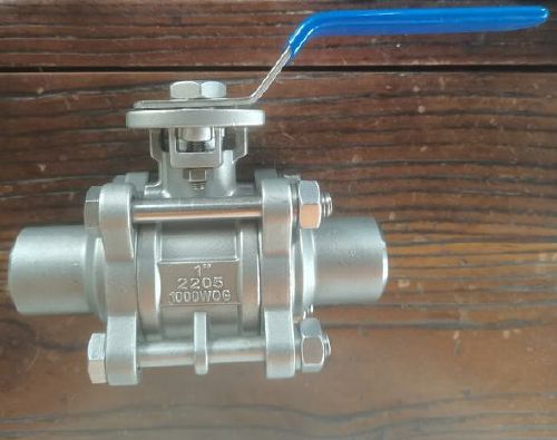 2205三片式雙相鋼對(duì)焊球閥 2205三片式雙相鋼對(duì)焊球閥